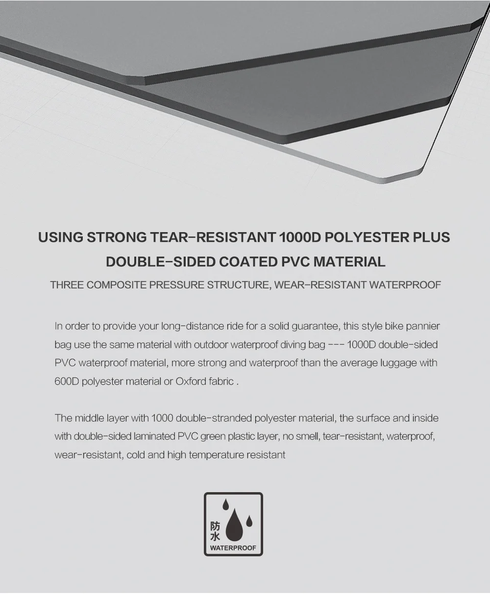 Waterproof cycling bike pannier bag (4)