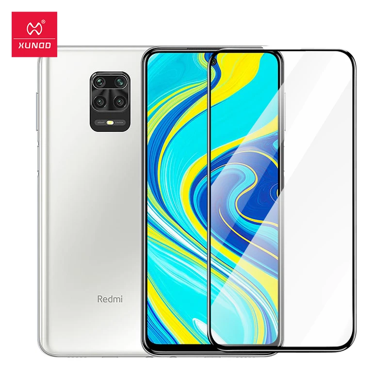 Защитные пленки для экрана Xundd Xiaomi Redmi Note 9S 9 S стеклянная Защитная полностью покрытая закаленная пленка Pro