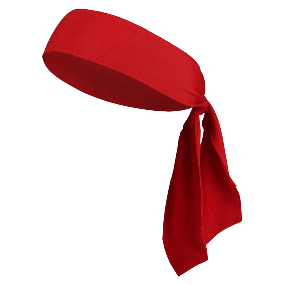 Absorbent Sports Headband Moisture Wicking Sweatband Hair Band for Running Tennis Volleyball Riding Fitness