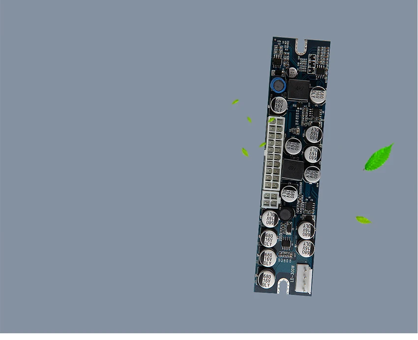 1 комплект 300W Питание модуль 12V DC-ATX преобразования Питание доска NAS промышленный компьютер Процессор Порты и разъёмы 24 Pin разъем ATX