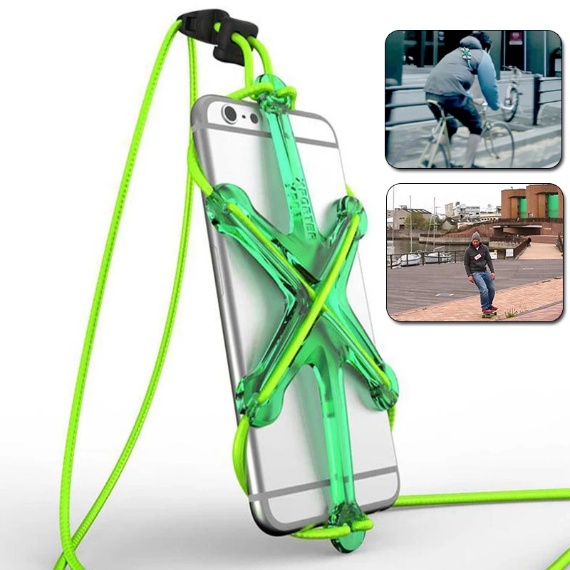 Переносной чехол для телефона для iPhone 6 7 Plus Sport 4,5-6 '', чехол на ремешке, Аксессуары для мобильных телефонов, Универсальное крепление для улицы