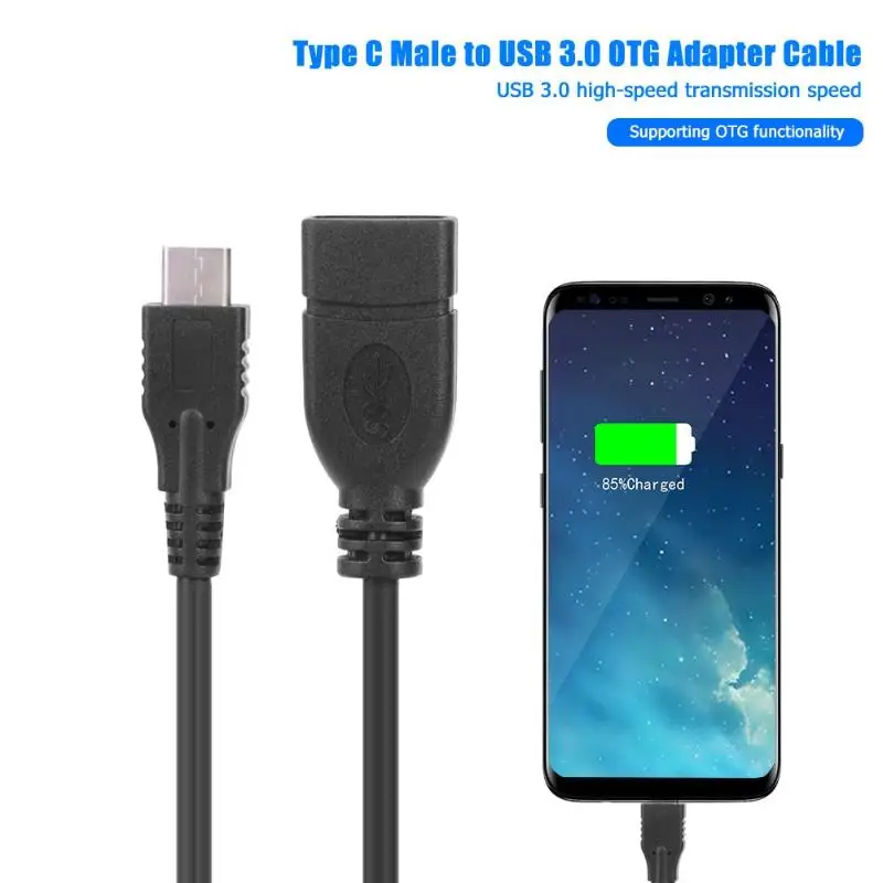 USB-C 3,1 Тип C штекер к USB 3,0 тип A Женский OTG адаптер конвертер кабель