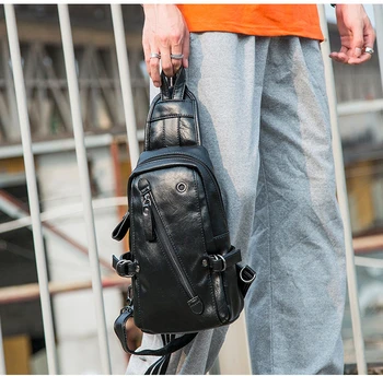 

Shoulder Crossbody bags for Teenage Pack Short Trip Messengers Chest Bag Shoulder Bag Male