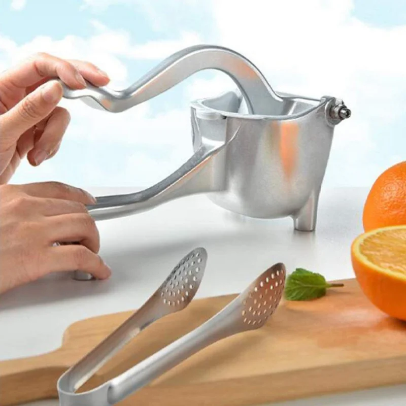 Aluminum Alloy Manual Hand Press Juicer Squeezer Citrus Lemon Orange Pomegranate Fruit Juice Extractor Kitchen Gadgets