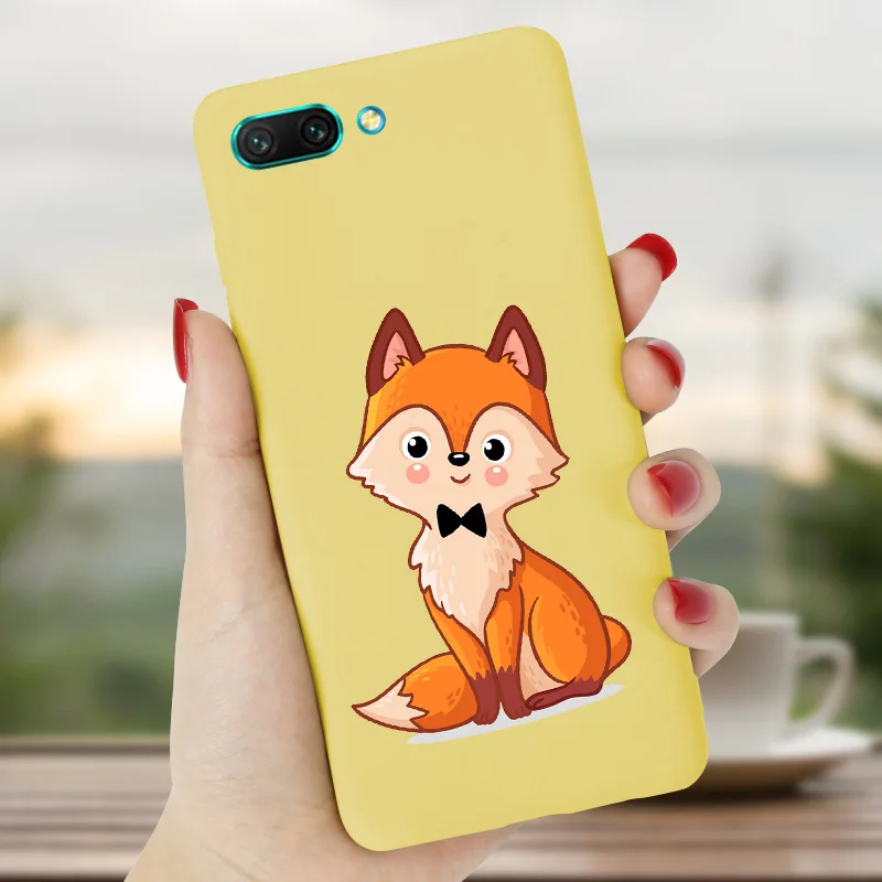 Милый милый чехол для huawei Honor 10 10i 20i 20 Lite 9 Lite 20 20 Pro Honor 7A Pro 8C 8X8 S 8A 7C версия для России мягкий яркий Чехол - Цвет: HL2