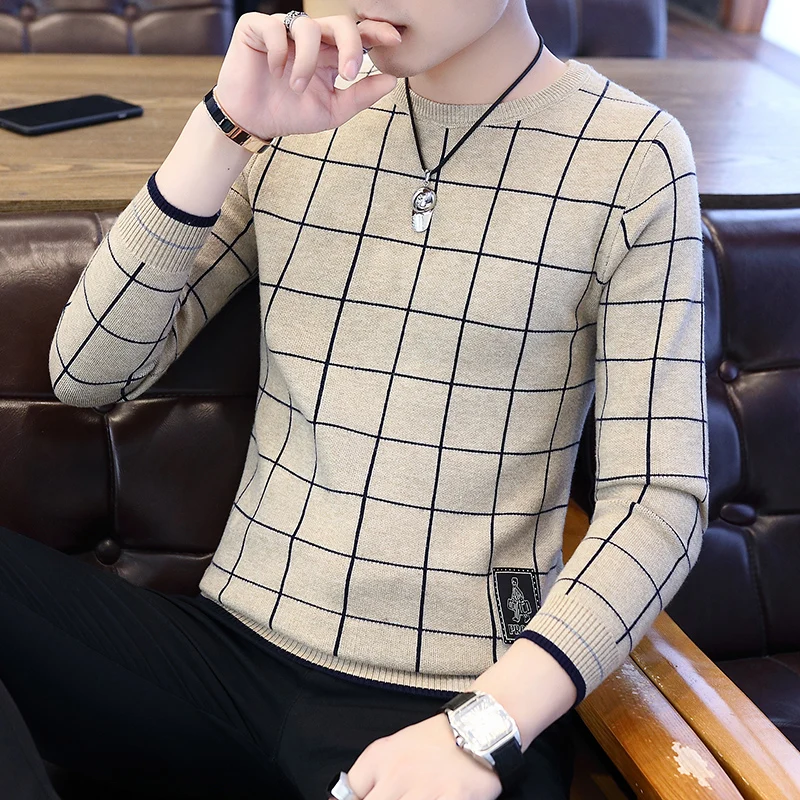 2019 New Winter Thick Warm Sweater Men Long Sleeve Slim Fit Hip Hop Pullover Men High Quality Men's Christmas Sweaters