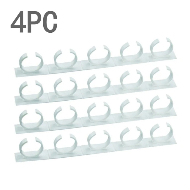 2/4PC Spice Bottle Rack Kitchen Storage Wall Mount Ingredient Plastic Adhesive Clip Cabinet Organizer Door Hooks Jar Holder Tool Light Green