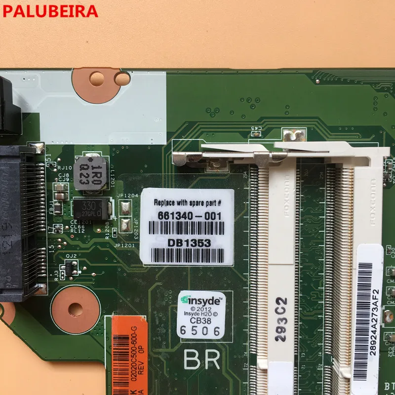 PALUBEIRA высокого качества для hp 630 631 635 Материнская плата ноутбука 661340-001 661340-501 661340-601 полностью протестирована