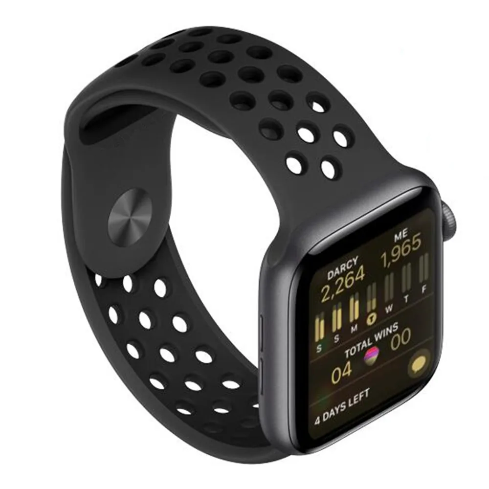 Спортивный ремешок для apple watch band 44 мм/40 мм apple watch 5 4 3 band iwatch band 5 42 мм/38 мм correa браслет ремень аксессуары для часов