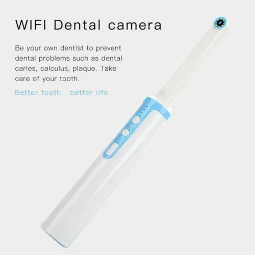 Skup 2MP Oral Dental Wifi kamera wewnątrzustna endoskop HD bezprzewodowa lampa LED do sesji zdjęciowej 8 LED światła aparat dentystyczny z systemem Android