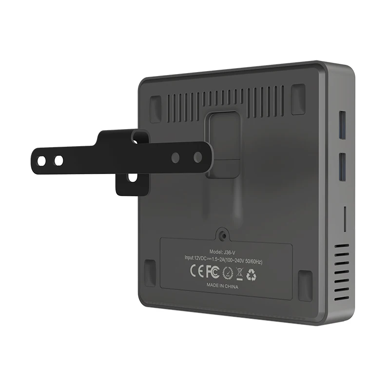 Мини ПК Intel3165 Windows 10 J3160 4 Гб + 64 BT4.0 USB3.0 HDMI 1 VGA 2 5 дюймов HDD ГГц/5 8 ГГц WiFi TF карта мини