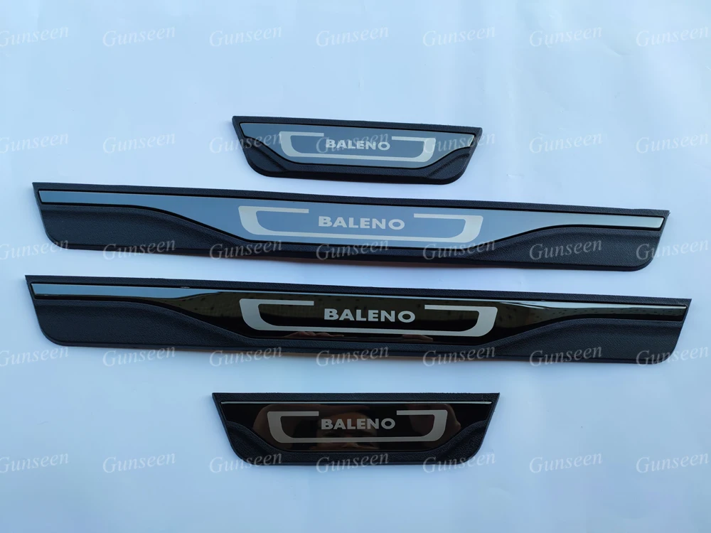 Per Suzuki Baleno davanzale battitacco protezione accessori auto adesivi Styling Trim soglia pedali coperchio di protezione 2015-2022