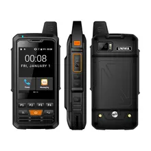 UNIWA Alps F50 2G/3g/4G Zello рация Android смартфон четырехъядерный мобильный телефон MTK6735 1 Гб+ 8 Гб rom усилитель сигнала