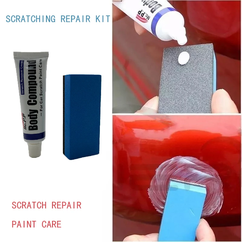 Car Wax Styling Car Body Grinding Compound MC308 Paste Set Scratch Paint Care Shampoo Auto Polishing Paste Polish Cleaning
