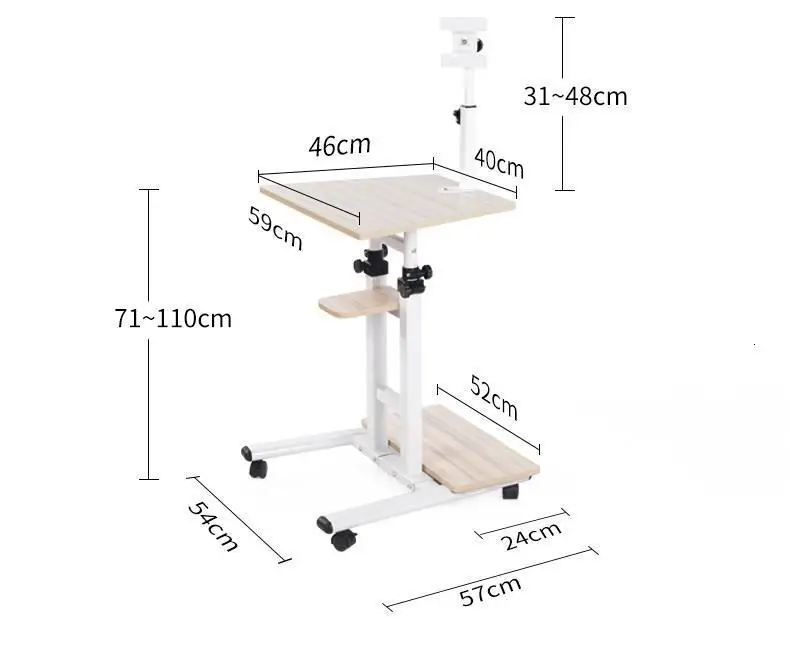 Ufficio Mesa маленький Escritorio Mueble поднос для кровати Tafelkleed Biurko Bureau Meuble регулируемый ноутбук, стол для учебы, компьютерный стол