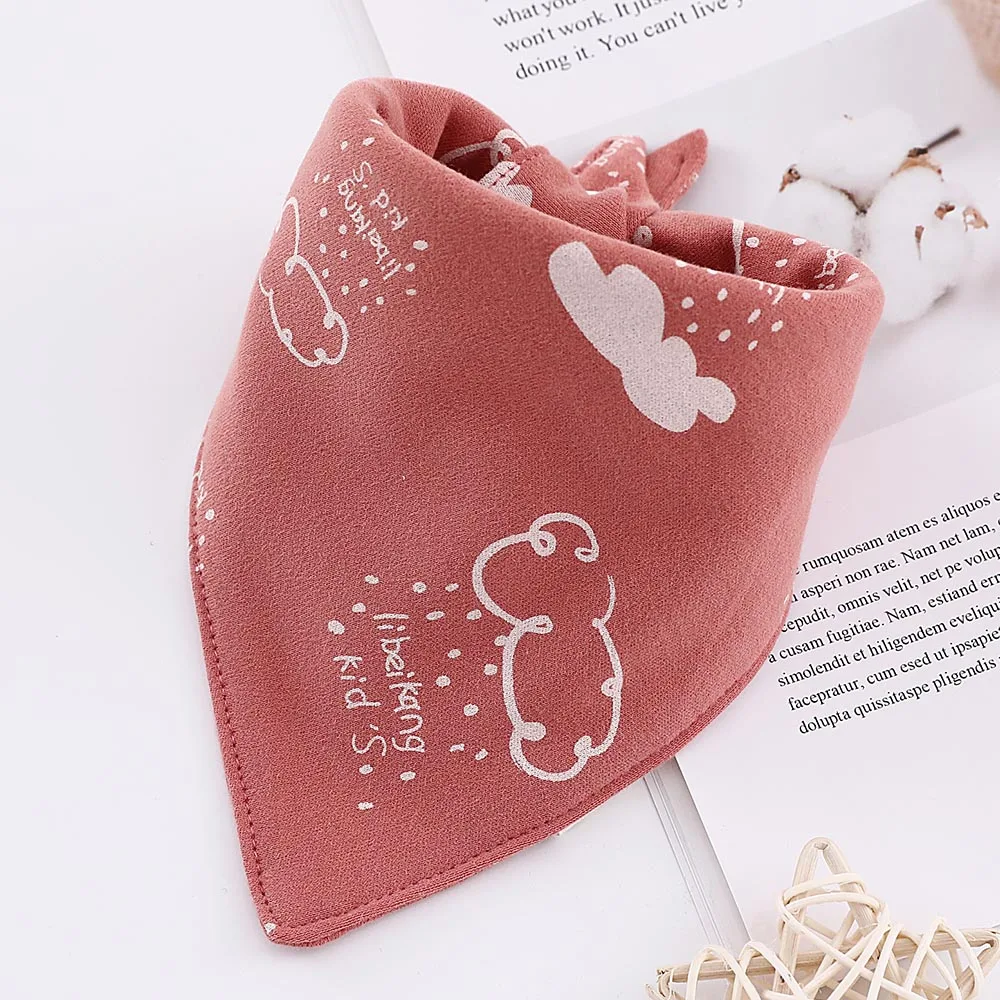 Lot De 9 Bavoirs Bandana Bavette Absorbant En Coton Pour Bébé