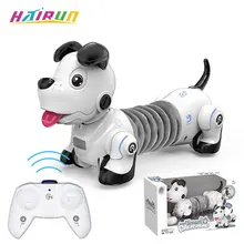 

Hairun 2.4G Wireless Remote Control Smart Robot Dog Kids Toy Robots Intelligent Talking Robot Dog Electronic Pet kid Gift