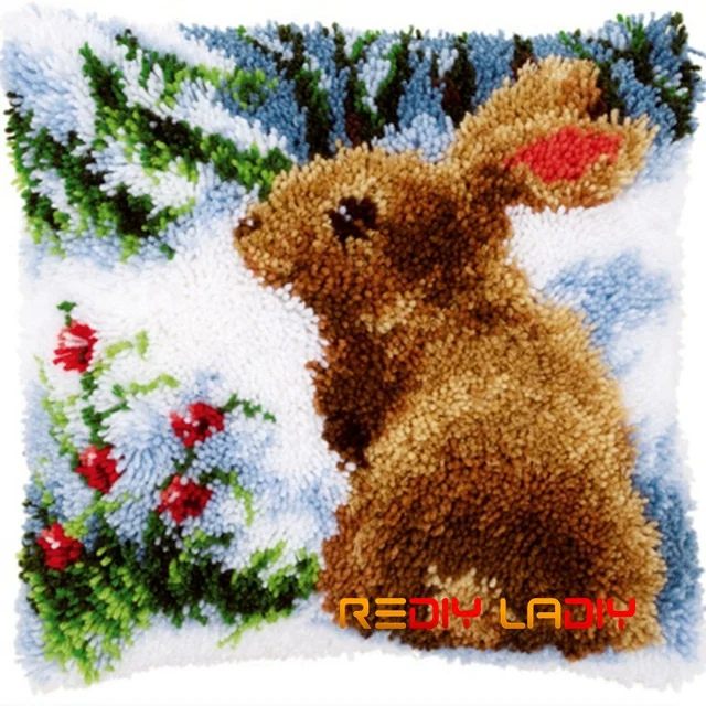 BZ840 Набор подушек с крючком и защелкой, чехол для подушки с животными, вязание крючком, хобби и рукоделие, пряжа для вышивки, художественная Подушка, наволочка с совой, диванная кровать, подушки - Цвет: BZ840