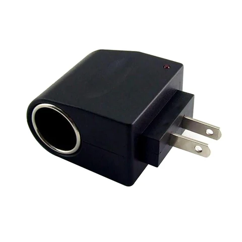 AC To 12V DC Car Power Adapter Socket Converter Home Auto Cigarette Lighter Auto Vehicle Cigarette  Lighter Power Plug