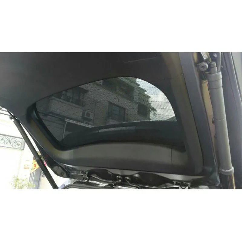 7 шт. Автомобильная занавеска, черные магнитные занавески на окна автомобиля, сетчатые занавески для Toyota RAV4