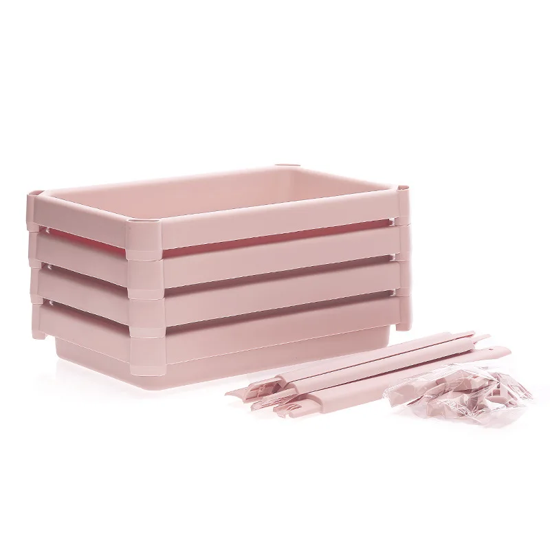 

Toilet Floor-type Shelf Kitchen Bathroom Plastic Storage Rack Seasoning Shelf Storage Multilayer Draining Shelf