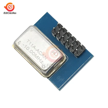 

External V4 TCXO Crystal Oscillator Clock expansion module For HackRF One PPM 0.1 GPS Applications GSM/WCDMA/LTE