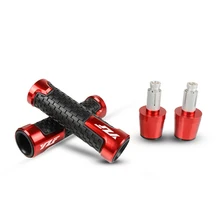 Motorcycle Accessories 7/8"22mm CNC Handlebar Grips Handle Bar Hand Bar End Plug Hand Grips Rubber FOR YAMAHA YZF With LOGO