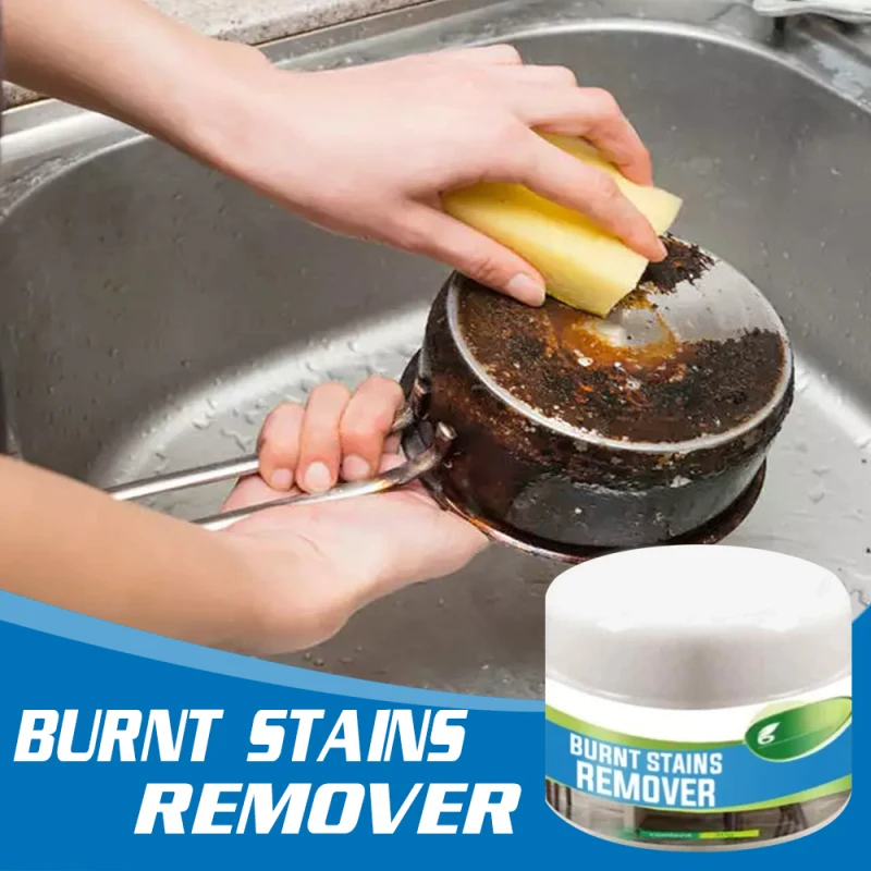 Household Kitchen Burnt Stains Remover Multifunctional Cleaning Powder Utensils All-Purpose Cleaner 30g | Дом и сад