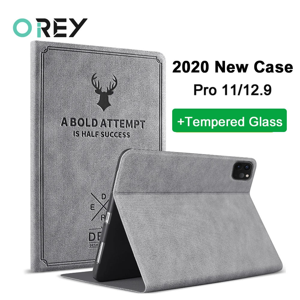 Чехол Funda для iPad Pro 2020 чехол Apple 11 12 9 на заднюю панель складной планшета с