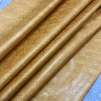 

white Beige color African bazin riche fabric embroidered french bazin riche getzner fabric for woman party dresses 5yards