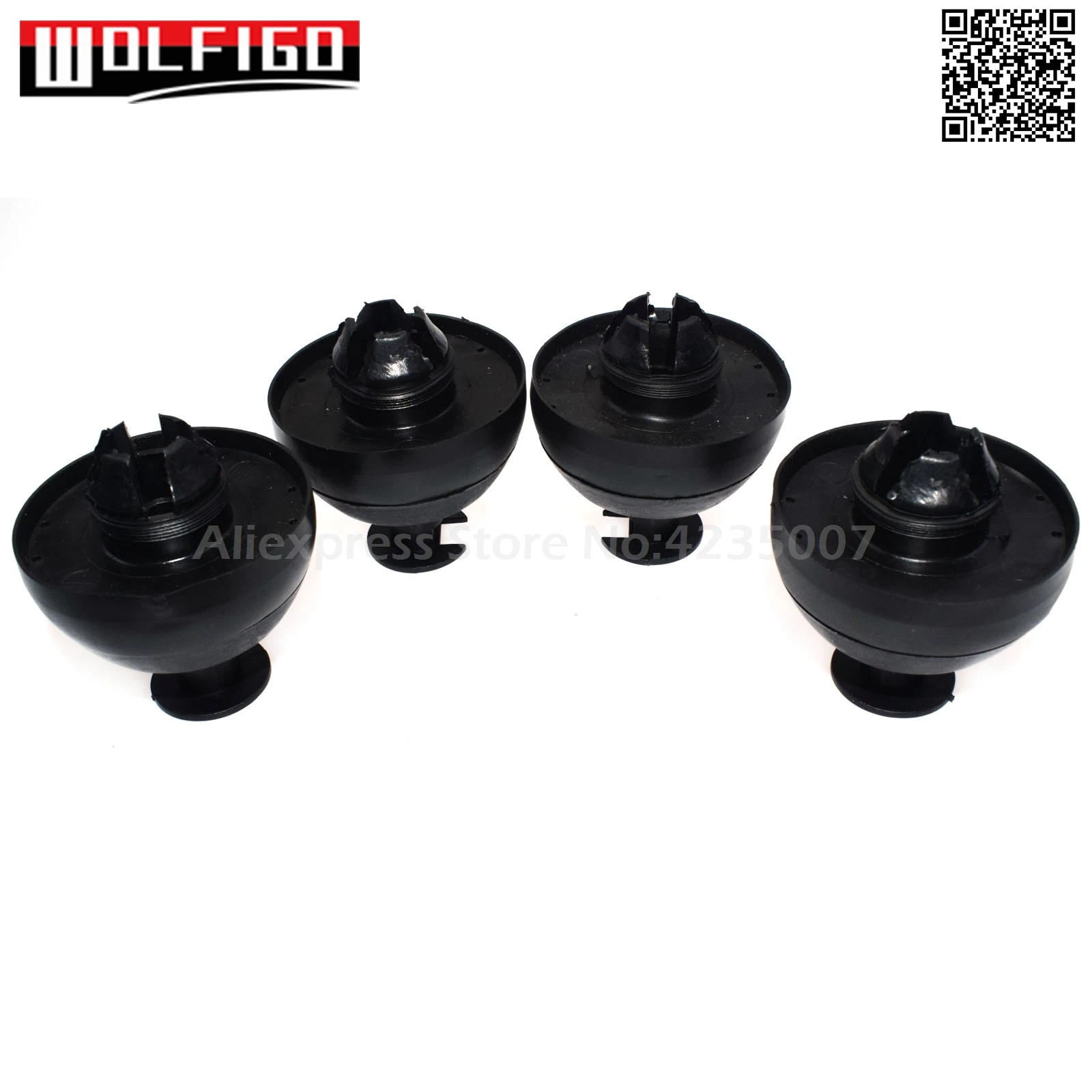 WOLFIGO Новый 4 шт. JACK PAD для Mercedes Benz W124 R129 W208 W210 W215 C208 CLK 0019979586 A0019979586 1249970986|Деталь шасси|