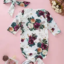 Комбинезон с длинными рукавами для маленьких девочек, Комбинезоны Комплекты одежды, спальный мешок, 0-6 месяцев