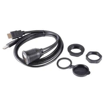 

Waterproof Cable Motorcycle Ship Dashboard USB2.0 Waterproof Wire 1 m Auto Electronic Accessories USB Cables
