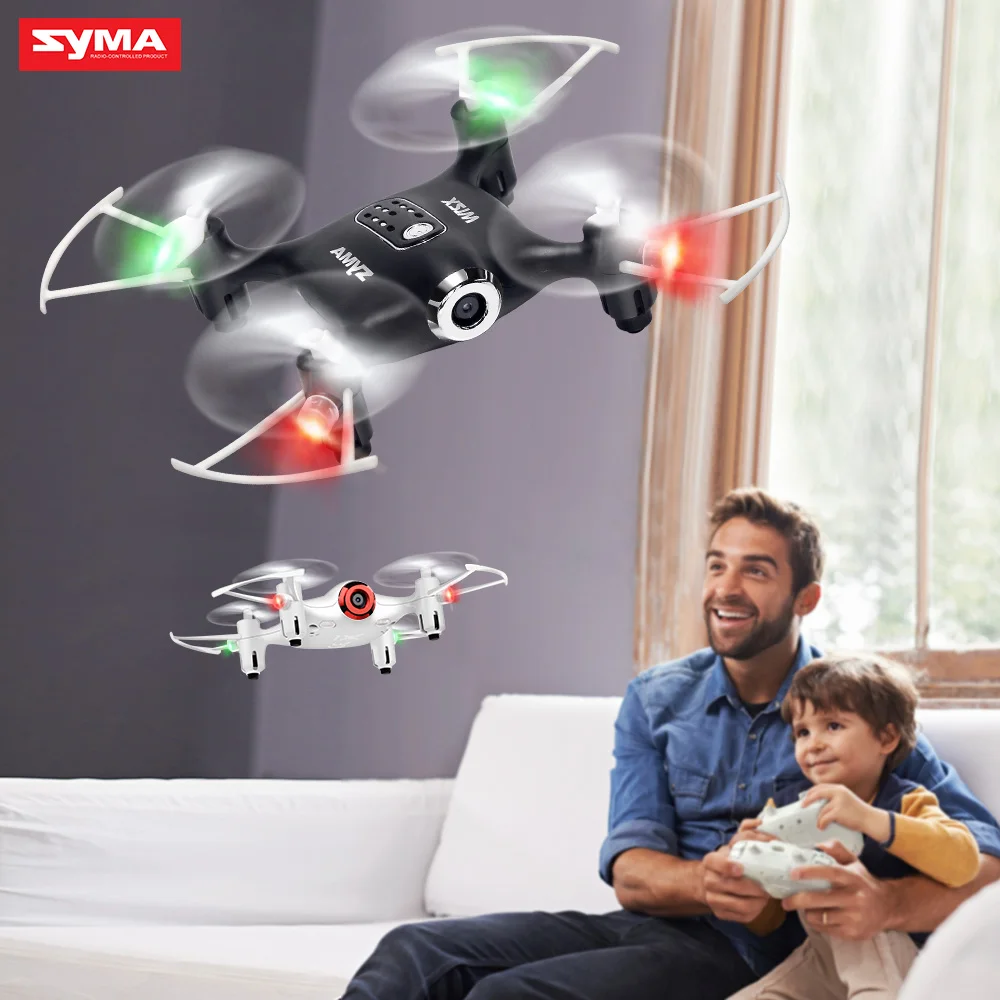 SYMA X21W селфи мини-Дрон с Wi-Fi камерой hd FPV Дрон RC Квадрокоптер 2,4 ГГц 4CH RC вертолет Дроны для детей подарок