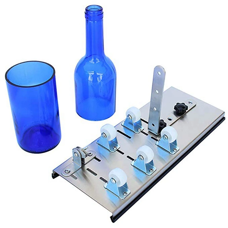 

Glass Bottle Cutter, Round Bottle Cutter For Cutting Wine, Beer, Wine, Whiskey, Alcohol, Champagne, Water Or Soda Round Bottles