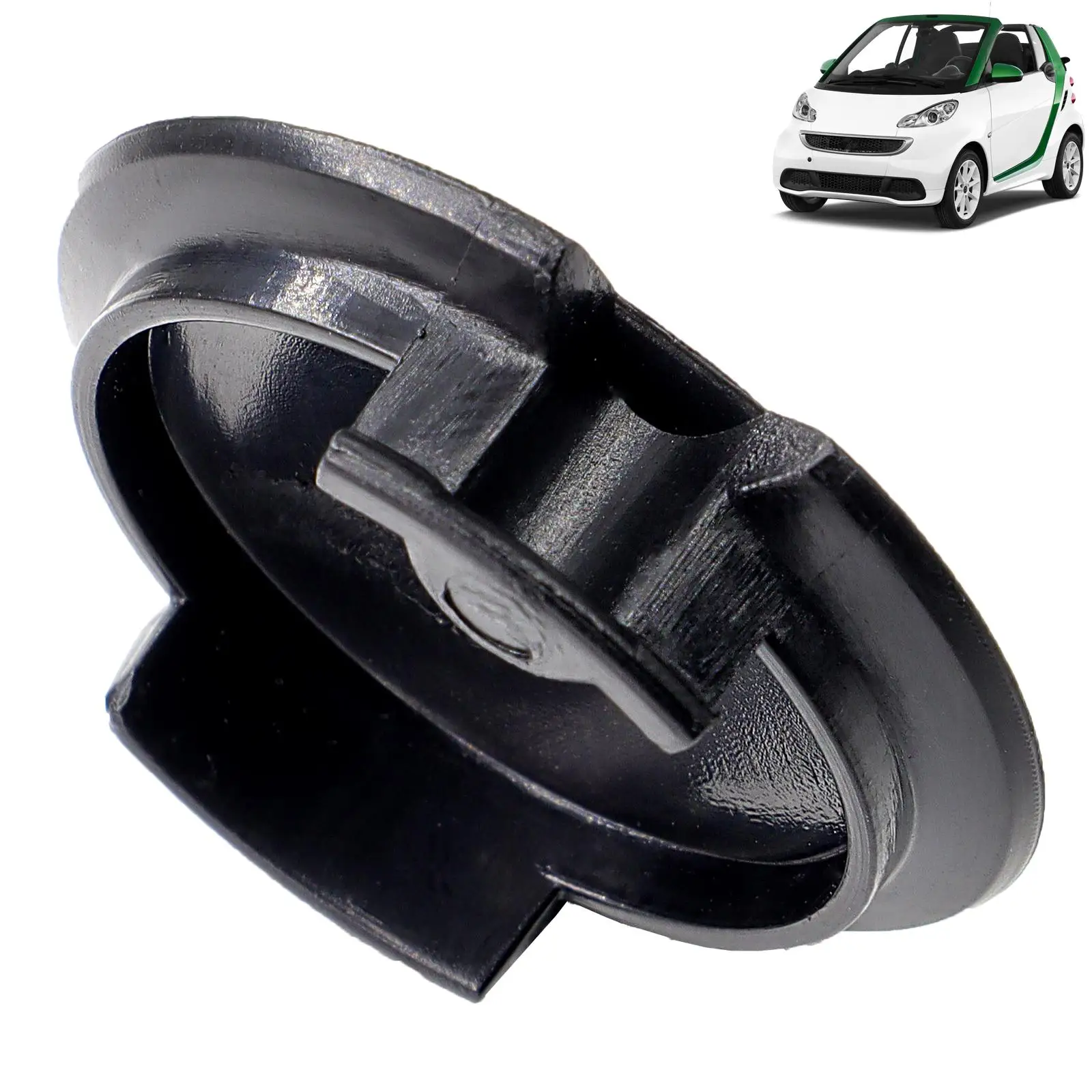 Für Smart Fortwo W451 2007-2014 Auto Vorne Stoßstange Hinten Tow Haken Auge  Abdeckung Anhänger Kappe Stecker A4518850122 C22A auto Zubehör 2008 -  AliExpress