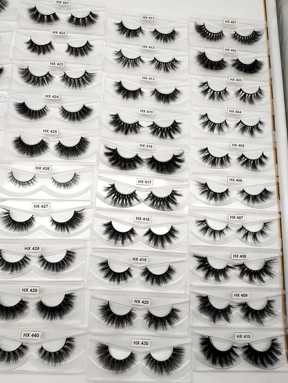 

HEXUAN LASHES FACTORY Prvoide High Quality 15-20MM Mink False Eyelashes And Use Up To 25 Times