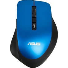 Мышь Asus WT425 синий оптическая(1600dpi) беспроводная USB2.0 для ноутбука(5but