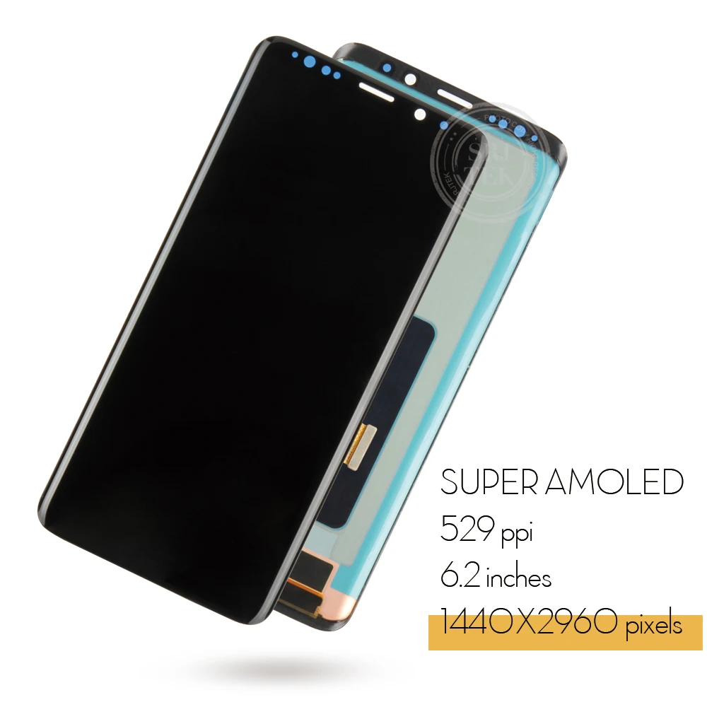 AMOLED экран для SAMSUNG Galaxy S9 LCD G9600 сенсорный дигитайзер сенсор стекло в сборе рамка +