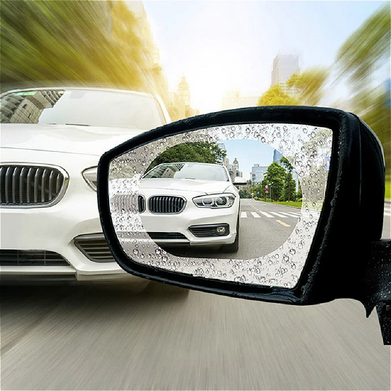 Car Rear Mirror Protective Film Anti Fog Clear Rainproof for Mitsubishi Ralliart Outlander ASX Mirage Lancer Evolution 10 9 Etc