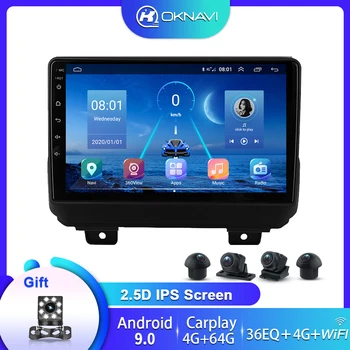

For Jeep Wrangler 4 JL Car Radio 2018 2019 No 2din 2 Din Dvd Android 9.0 Carplay 360 Camera with Canbus Multimedia Video Player