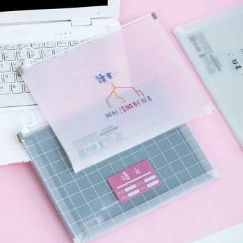 

Coloffice A4 A5 Good Habits Subject Series Stationery Storage Bag Creative Student Document File Storage Bag School Supplies 1PC