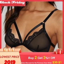 Кружевной топ, сексуальный бюстгальтер, модное женское кружевное Сексуальное белье размера плюс, нижнее белье, ночная рубашка