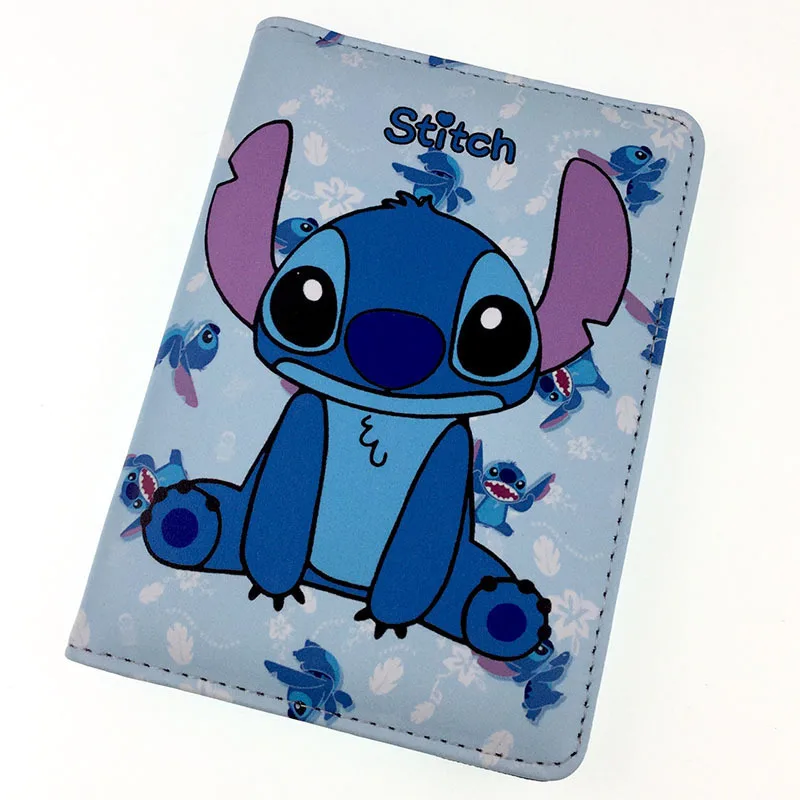 Cartoon Disney Stitch Pattern Multifunctional Document Cover Passport