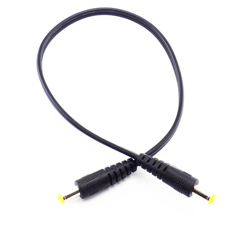 Description Picture 4 of itemDC male to male AV audio Power Plug 5.5mm x 2.1mm Male To 5.5 x 2.1mm Male Adapter Connector Cable Extension Supply Cords