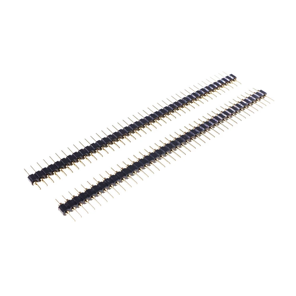2,54 mm Pitch Straight Single Row Header Connector 1x40 Pins (50 stuks