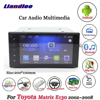

Car Android Player Carplay System For Toyota Matrix E130 2002-2008 Radio Stereo GPS Navigation Touch Screen Multimedia Display
