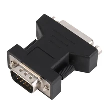Новейший DVI(24+ 5) Dual Link Female to VGA 15 монитор для мужчин адаптер конвертер для HDTV