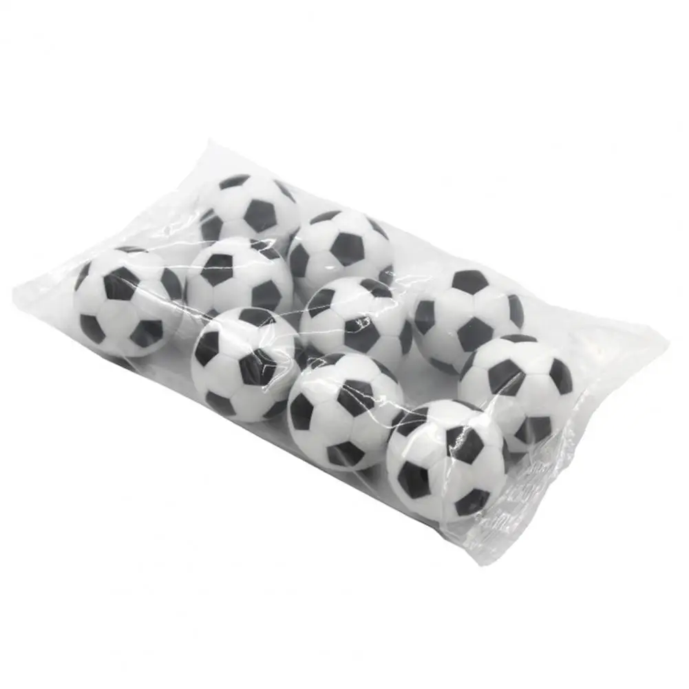 10Pcs Boardgame Football Practical Desktop Game Replacement Balls Fade-less Bright Colors Table Soccer