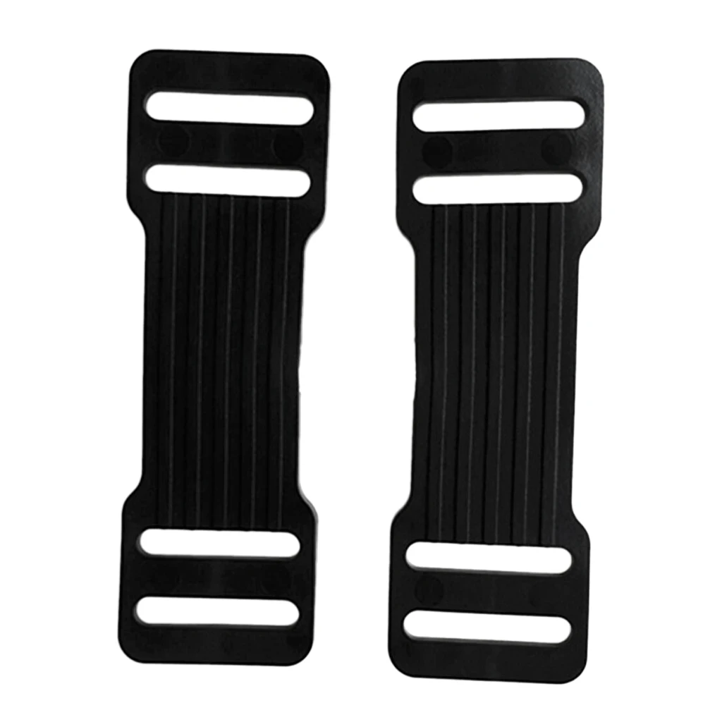 2x Universal Scuba Diving Anti-Slip Tank Cylinder Strap Pad Fits 5cm Webbing